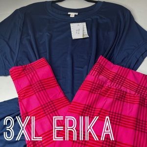 Lularoe new 3xl navy Erika